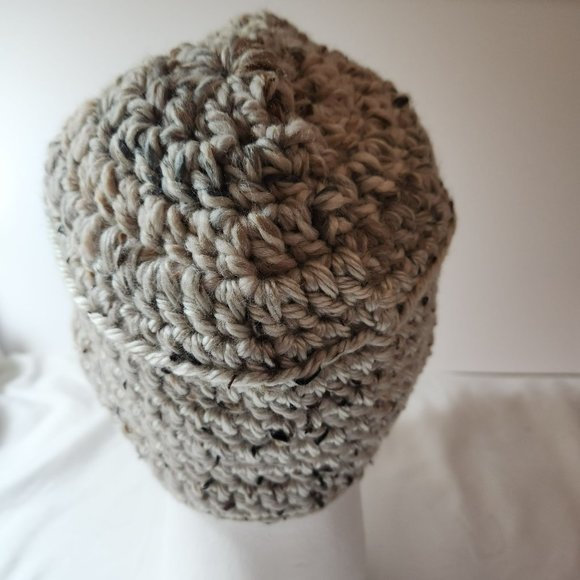 Beanie Winter Hat Aran Wool Blend machine wash and dry - Picture 7 of 7